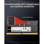 Lexar SODIMM 24GB DDR5 RAM 5600MHz CL46 262pin DDR5 SODIMM RAM PC Portable Haute Performance Gaming DRAM SO-DIMM pour ordinateur