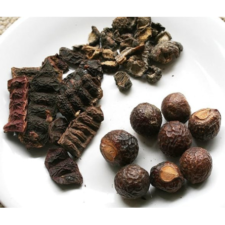 Mix Amla Ritha Shikakai – Herbes entières 500 g