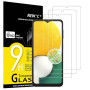 NEW'C Verre Trempé pour Samsung Galaxy A13 5G/A13 4G/A04s Protection Écran | Lot de 3, HD Transparent, 6,5 pouces, Dureté 9H, An