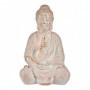 Figure décorative de jardin Buda Blanc/Or Polyrésine (24,5 x 50 x 31,8 cm) 112,99 €