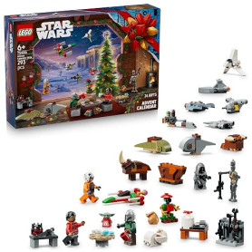 LEGO Star Wars Le Calendrier de l’Avent 2026-75456 | Jouet pour garçon dès 6 ans, 24 surprises dont 4 minifigurines, droïde IG-1
