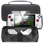 ENCASED Ensemble d’Accessoires pour ASUS ROG Ally – Étui de Transport avec Béquille et Protection d’Écran en Verre Trempé (Noir)