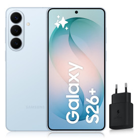 Samsung Galaxy S26+, Smartphone Android 5G avec Galaxy AI, 512 Go, Chargeur Secteur Rapide 25W Inclus, Smartphone déverrouillé, 