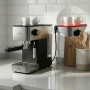 Cecotec Machine à Café Expresso Manuelle Cafelizzia 690 Grey. 1230-1465 W, Pompe 20 Bars, 1 ou 2 Tasses, Buse Vapeur, Réservoir 