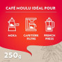 Lavazza - Il Mattino, Café Moulu, Idéal pour la Machine Filtre ou Manuelle, avec Notes Aromatiques de Fruits Secs, pour un Espre