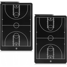 ZEMBSOYA LCD Elctronic Tableau tactique de basket-ball avec stylo tactique, planche de dessin tactique effaçable pour football,