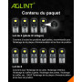 AGLINT Ampoules T10 LED CANBUS 12V Blanc W5W pour Voiture Intérieur Lumière | T10 W5W LED Ampoule Sans Erreur Sans Polarité Voit