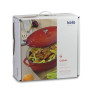 kela Cocotte en fonte ovale 9,3 litres, induction Cocotte en fonte avec couvercle, convient au four CALIDO, fonte émaillée