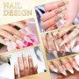 Sularpek 3 Boîtes de Breloques pour Ongles, 36 Types d'Accessoires de Nail Art en Or et Argent, Nœuds, Étoiles, Perles, avec Pin
