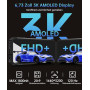 8849 Tank 4 Pro 5G Téléphone Robuste Android 16 Incassable avec Projecteur | Téléphone de Chantier, Écran 6,73" AMOLED 3K, Smart