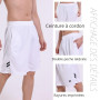 fovdtaa Lot de 5 shorts de sport pour homme avec poches et taille élastique, séchage rapide, shorts de course à pied