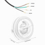 Phare moto 6.41inch LED Phare avant pour Cafe Racer bobber Chopper avec DRL (lumière blanche DRL)