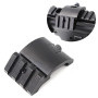 FIRECLUB Support de rail Picatinny déporté ultra bas profil 45 degrés 20 mm latéral noir pour point rouge, grossisseurs, lampes