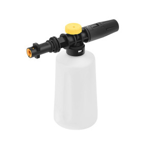 Canon à Mousse pour Kärcher K2 K3 K4 K5 K6 K7 Nettoyeur Haute Pression, 750ML Kit De Bouteille De Lance de Mousse à Neige pour V