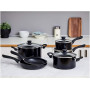 Amazon Basics Ensemble De 6 Ustensiles De Cuisine Antiadhésifs En Céramique Pour Induction, Avec Couvercles