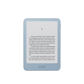 Amazon Kindle 32 Go (nouvelle génération) : plus fin, nouveau design en aluminium, écran 6", sans publicités - Bleu alpin alumin
