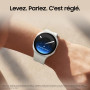 Samsung Galaxy Watch9, Galaxy AI, 4G, 40 mm, Graphite, Version FR | Processeur Snapdragon Wear Elite, Batterie 390 mAh, Coach So