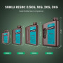 SUNLU 4KG Résine Imprimante 3D Résine Standard Gris UV 405nm, Durcissement Rapide, Haute Précision & Bas Rétrécissement, Résine