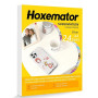 Hoxemator [24 Lots] Papier Sublimation pour Encres & Imprimantes Sublimation + Papier Autocollant Sublimation Transparent, Imper