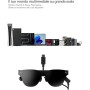 RayNeo Air 4 Pro Lunettes AR/XR, écran HDR10, Puce Vision 4000, cinéma virtuel 201", Audio de Bang & Olufsen, 3D pour Films et J