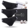 Lot 3 Culottes Menstruelles Ultra Absorbante Coton Bio + Sac Lavage