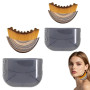 KIRZAX Lot de 2 brosses pour le visage pour le drainage lymphatique, brosse pour le visage pour le drainage lymphatique, brosse 