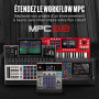 Akai Professional MPC Sample Échantillonneur Portable | Autonome, Batterie Rechargeable, USB-C, Haut-Parleur, Microphone, pour É