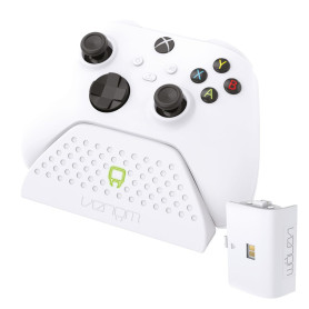Venom Charging Dock with Rechargeable Battery Pack - White (Xbox Series X & S/Xbox One)