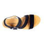 CHATTAWAK FEMME SANDALE COMPENSEE CONFORT LILOU VELOURS NOIR, 37