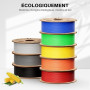 ELEGOO Filament PLA+ 1.75mm Blanc 1KG | Précision Dimensionnelle +/- 0.02mm Bobine de Carton Filament d'Impression 3D Convient à