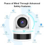 Alarme Maison sans Fil avec Caméra, Système de Sécurité Domestique WiFi/GSM SMS avec Détecteur de Mouvement, Sirène D'alarme 120