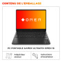 HP OMEN PC Portable Gamer 16" | RTX 5070 Ti 12 Go | Intel Core i7-14650HX | Écran 2,5K IPS 240 Hz VRR antireflet | 24 Go RAM | 1