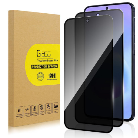 Lokyoo 2 Pièces Verre Trempé Anti-Espion pour Samsung Galaxy A57 5G | Ecran Anti Espion Film en Verre Trempé, Dureté Ultra-Résis