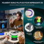 SUNLU PLA+ Filament 1.75mm, Durabilité et Résistance Accrues | Filament PLA Plus pour imprimantes 3D FDM, Bobine de 1 kg, pla+ O