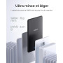 Kuulaa MagSafe PowerBank Ultra Slim 5000mAh,PD 20W Chargeur Portable de Charge Rapide 6.9mm Mini Batterie Externe pour iPhone 16