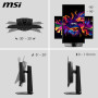 MSI MAG 271QP QD-OLED X28 Écran Gaming 26.5” WQHD | Dalle QD-OLED 2560x1440, 280Hz, 0,03ms, compatible VESA, HDMI, DisplayPort, 