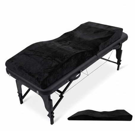 Surmatelas Table De Massage, Matelas Extension De Cils 178 x 60 x 17 Cm | Matelas Massage pour Table d'Esthétique en Mousse Haut
