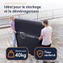 Housse de Protection Matelas pour Déménagement et Stockage - Housse de Matelas 140x200 cm - Housse de Matelas Imperméable 100% O