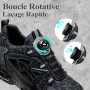 GemChve Chaussures de Sécurité Hommes Légère Respirantes Femme Basket Securite Embout en Acier Antidérapante Confortable Chaussu