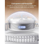 X-Sense Détecteur de Fumée, Pile 10 Ans, Support Magnétique, SD11, Lot de 1 | Batterie Scellée, Pad Adhésif Magnétique, Conforme