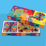 Jelly Belly Bean Boozled 7e édition avec roue, boîte 100 g | Bonbons américains aux goûts bizarres, challenge ludique et extrême