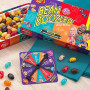 Jelly Belly Bean Boozled 7e édition avec roue, boîte 100 g | Bonbons américains aux goûts bizarres, challenge ludique et extrême