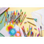 Faber-Castell - Lot de feutres Pastel & Néon, 20 pièces | Feutres à double pointe (fine et large) pour enfants et adultes