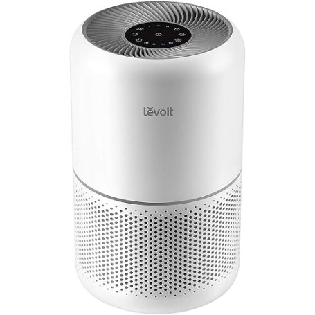 Levoit Purificateur d'Air Maison HEPA CADR 187m³/h Mode Veille Silencieux | CADR 187m³/h, 24dB Mode Veille, avec 3 Vitesses, Min
