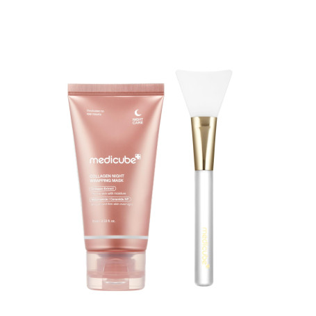 medicube Collagen Overnight Wrapping Mask & Jelly Brush