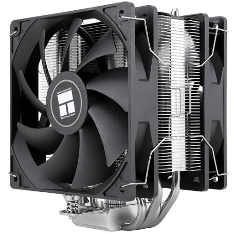 Thermalright TR Assassin X 120R SE PLUS, caloducs 4×6 mm, ventilateurs silencieux PWM 120 mm Refroidisseur CPU à air avec roulem