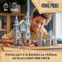LEGO One Piece Bataille au château de Drum 75645 | Jouet pour enfant dès 9 ans, déco de chambre d'enfant, 6 minifigurines dont L