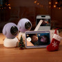 BOIFUN 2K 5" Babyphone 2 Caméra avec Application Telephone, Rotation à 360°, Surveillance des Mouvements & Suivi Automatique, Dé