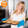 Nutrichef Ensemble de Moules à Pâtisserie Empilable Antiadhésif 8 Pièces- Ensemble de Plaques de Cuisson sans PFOA, PFOS, PTFE a