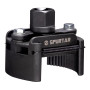 Spurtar Clé filtre à Huile Réglable 60-80mm Carré d'entraînement 1/2" | Outil de démontage de Cle Filtre a Huile Universelle - P